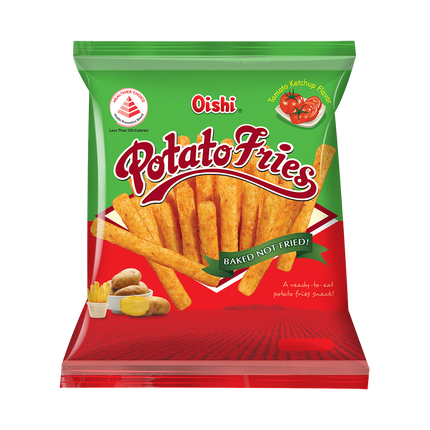 Oishi Potato Fries Ketchup Flavor 50g (Case 50)