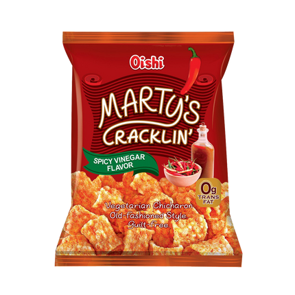 Oishi Marty's Cracklin Spicy 90g (Case 30)