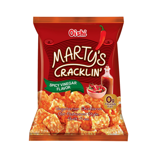 Oishi Marty's Cracklin Spicy 90g (Case 30)