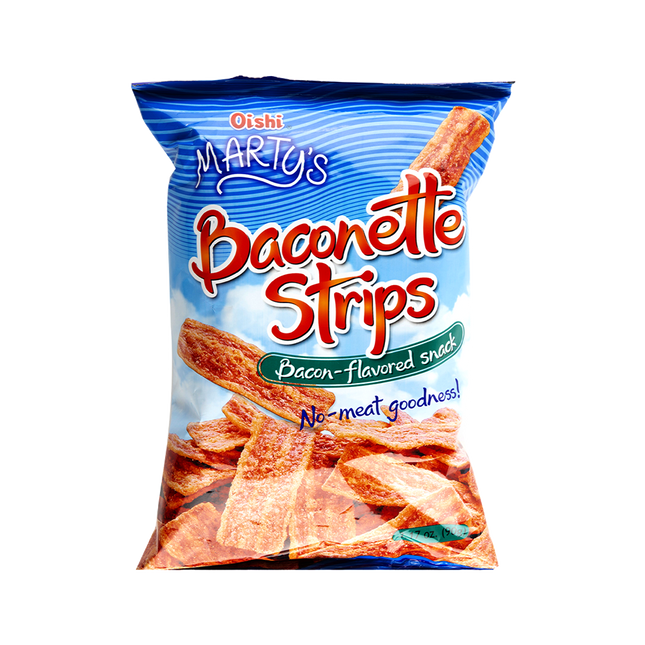 Oishi Marty’s Baconette Strips 90g (Case 30)