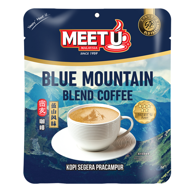 MEETU Blue Mountain Blend Coffee 160g (Case 24)