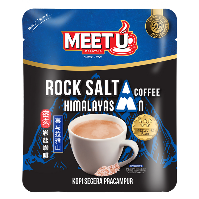 MEETU Rock Salt Himalayasan Coffee 160g (Case 24)