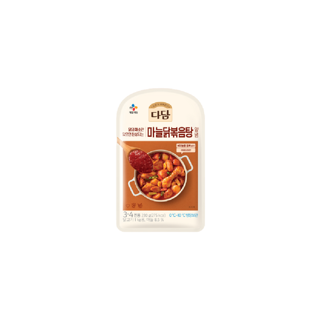 CJ DADAM Spicy Garlic Sauce For Chicken Stew 230g (Case 16)