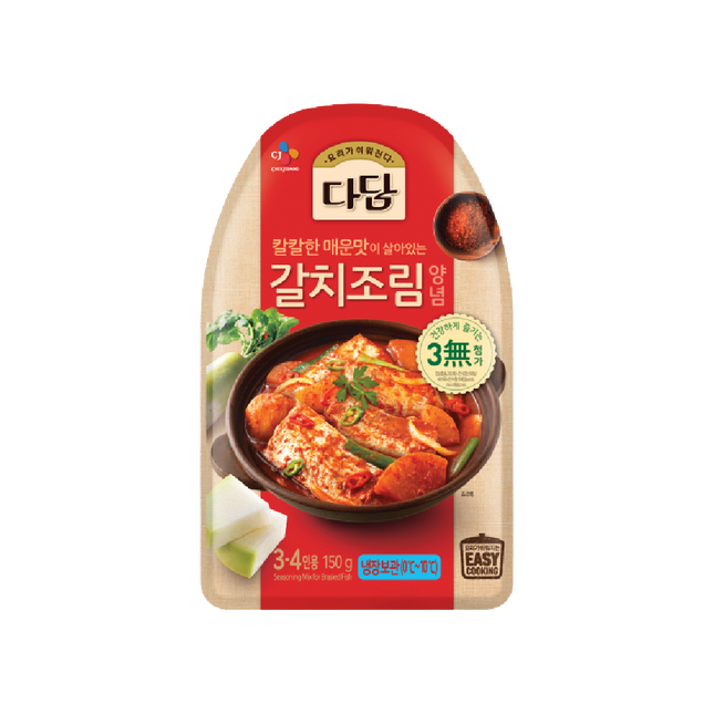 CJ DADAM Spicy Sauce For Braised Beltfish 150g (Case 16)