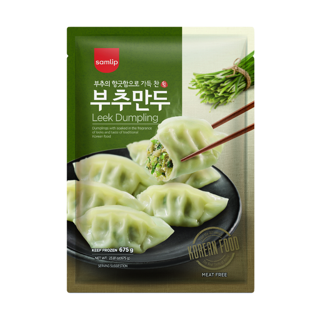 SAMLIP Leek Dumpling - Gyoza  675g (Case 12)