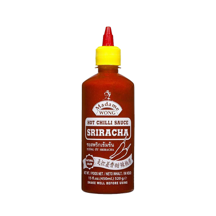 MADAME WONG Sriracha Chilli Sauce 600ml (Case 12)