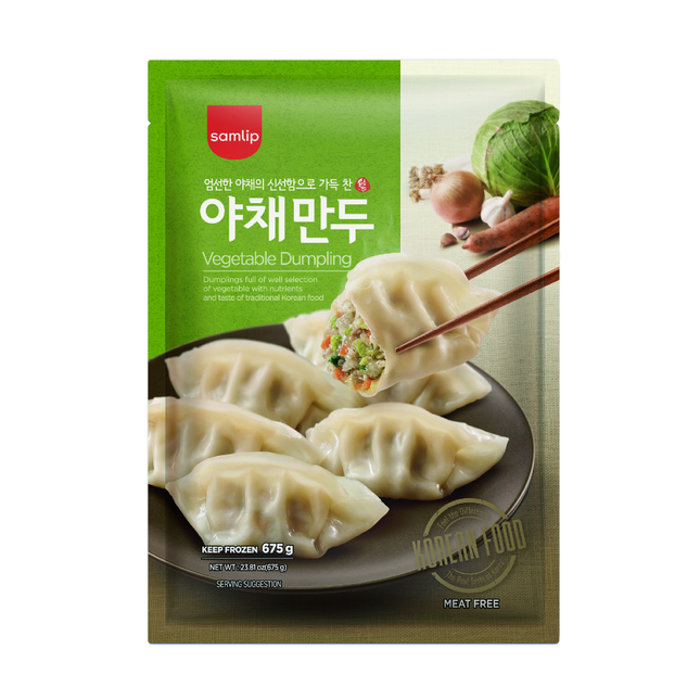 SAMLIP Vegetable Dumpling - Gyoza 675g (Case 12)