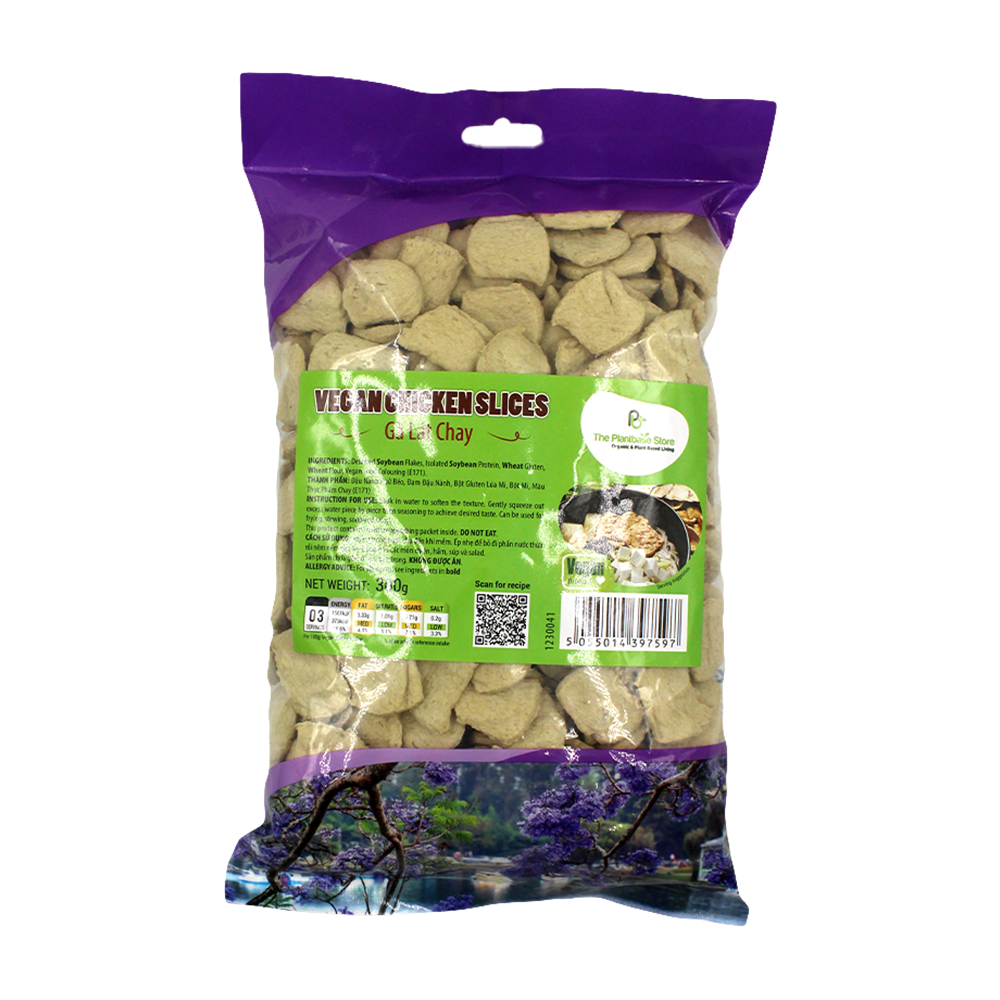 The Plantbase Store Vegan Chicken Slices 300G (Case 20)