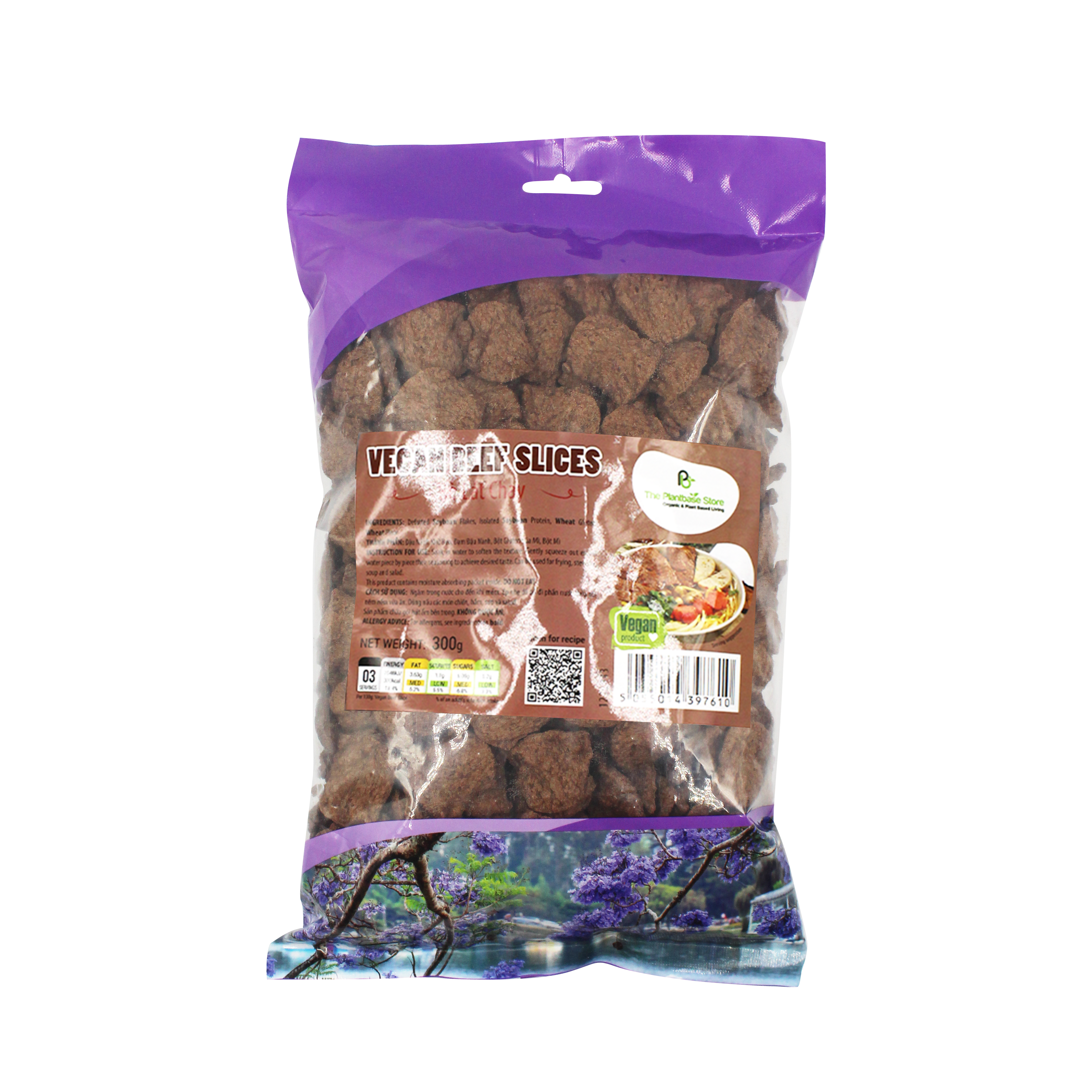 The Plantbase Store Vegan Beef Slices 300G (Case 20)