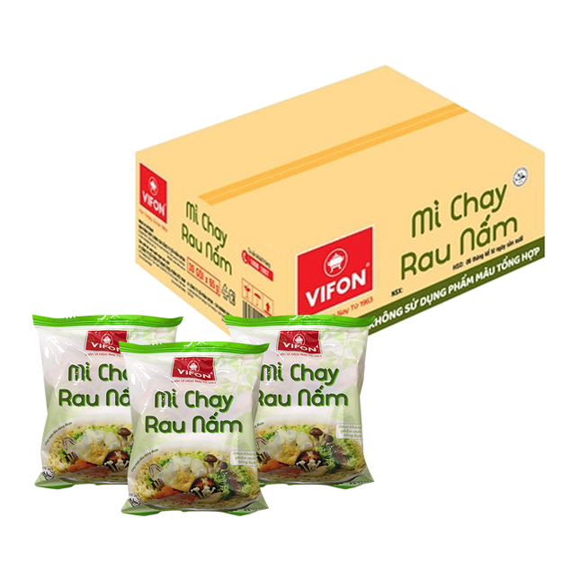 Vifon Mushroom vegetarian Instant Noolde 65gr (Case 30)