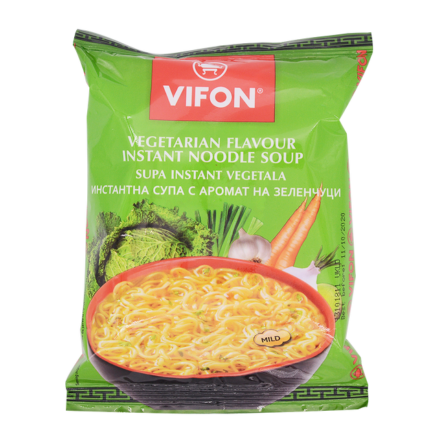 Vifon Vegetarian Flavour Instant Noodles 60g (Case 30)