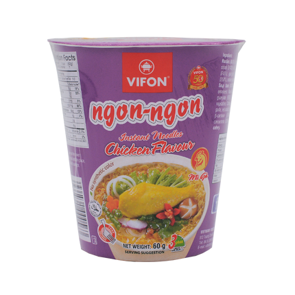 Vifon Oriental Style Chicken Flavour Cup 60g (Case 24)