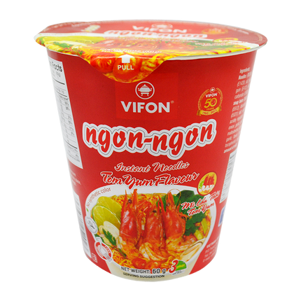 Vifon Oriental Style Thai Tom Yum Flavour Cup 60g (Case 24)