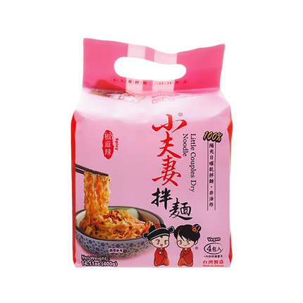 Little Couples Dry Noodle Spicy Pepper 400g (Case 12)