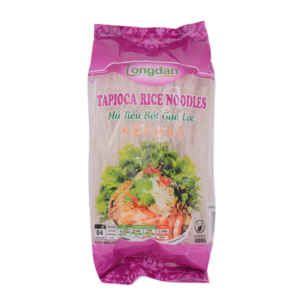Longdan Tapioca Rice Noodle 400g (Case 30)