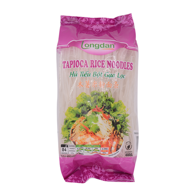 Longdan Tapioca Rice Noodle 400g (Case 30)