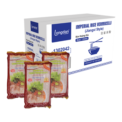 Longdan Imperial Rice Vermicelli 1.6mm 400g (Case 30)