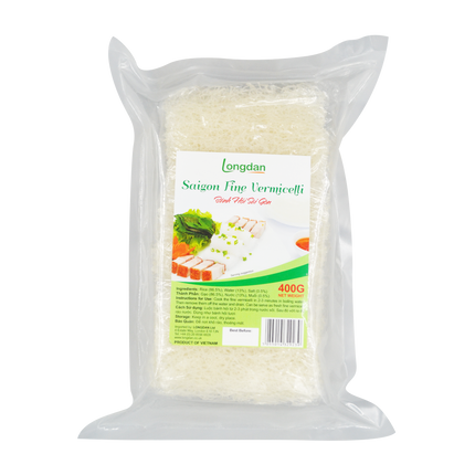 Longdan Saigon Fine Vermicelli 400g (Case 30)