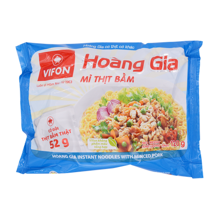 Vifon Instant Noodles With Minced Pork 120g (Case 18)