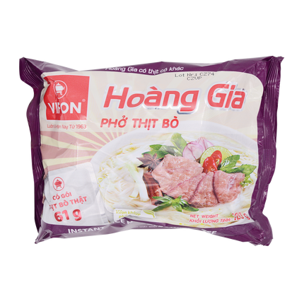 Vifon Instant Noodles Beef Flav 120g (Case 18)