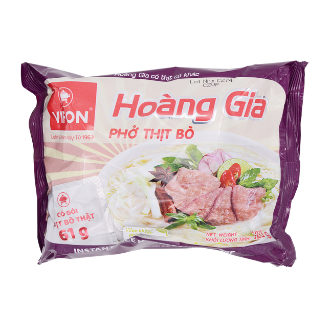 Vifon Instant Noodles Beef Flav 120g (Case 18)