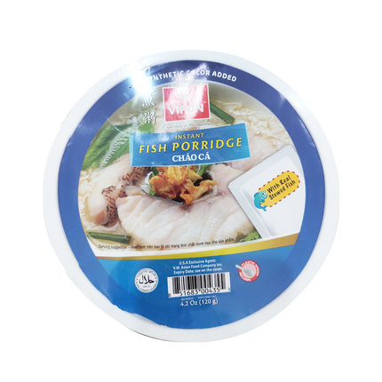 Vifon Instant Fish Porridge Bowl  120g (Case 36)