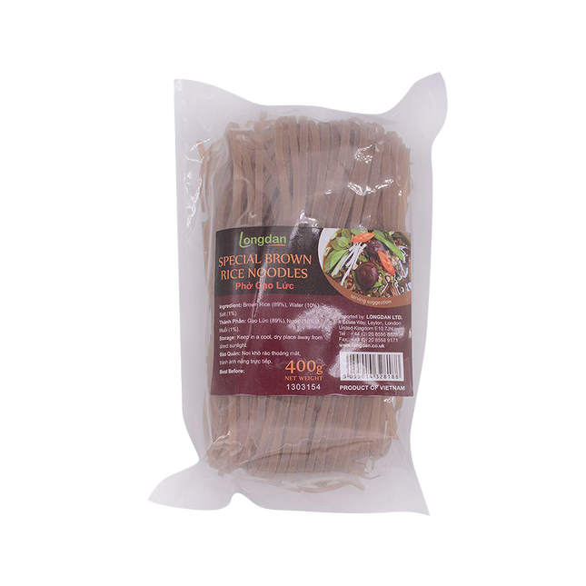 Longdan Special Brown Rice Noodle 400g (Case 30)
