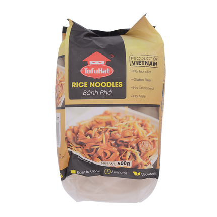 Tofuhat Rice Noodles 3mm 500g (Case 20)