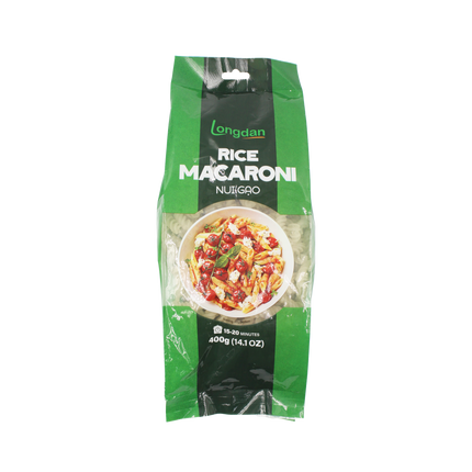 Longdan Rice Macaroni Spiral 400g (Case 25)