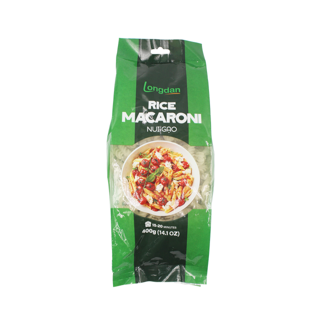 Longdan Rice Macaroni Spiral 400g (Case 25)