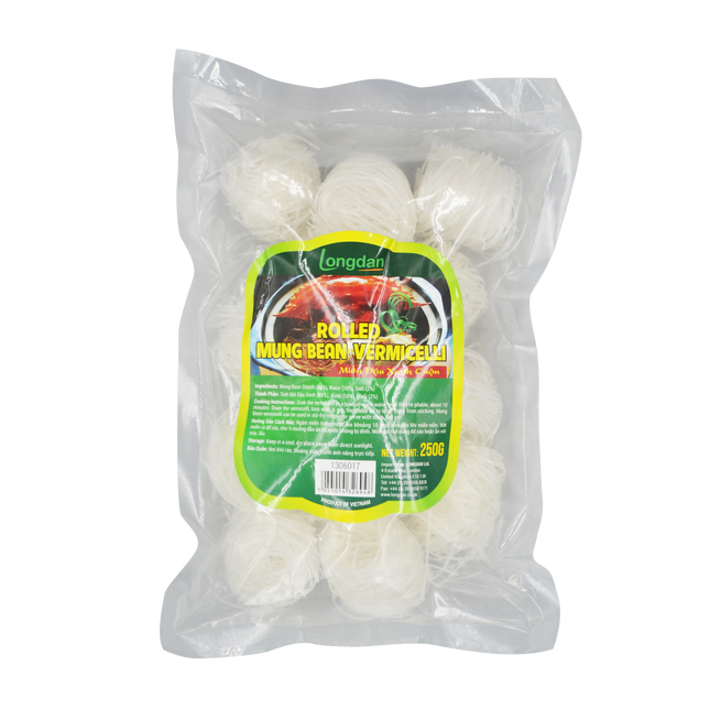 LD Rolled Mung Bean Vermicelli 250g (Case 20)