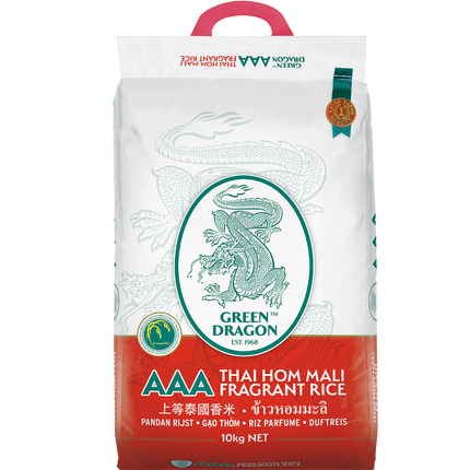 GREEN DRAGON Thai Fragrant Rice 10kg (Unit)