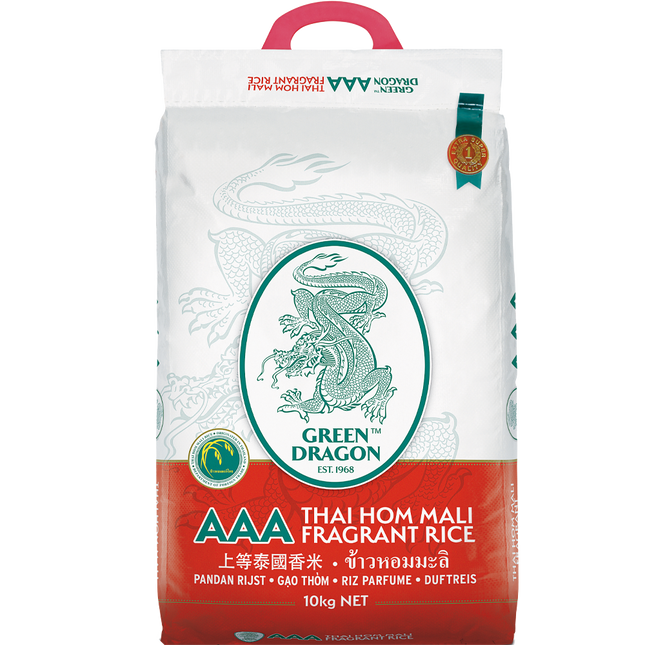 GREEN DRAGON Thai Fragrant Rice 10kg (Unit)