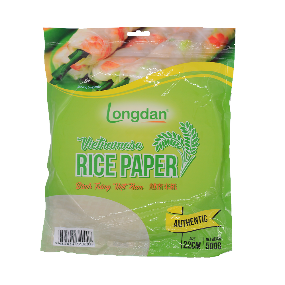 Longdan Rice Paper( Authentic)  22cm 500g (Case 20)
