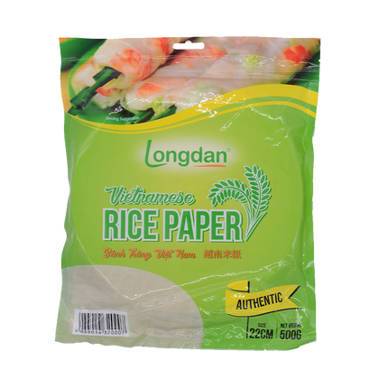Longdan Rice Paper( Authentic)  22cm 500g (Case 20)