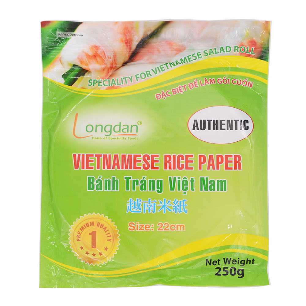 Longdan Rice Paper (Authentic) 22cm 250g (Case 40)