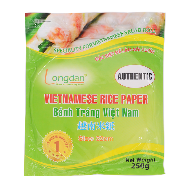 Longdan Rice Paper (Authentic) 22cm 250g (Case 40)