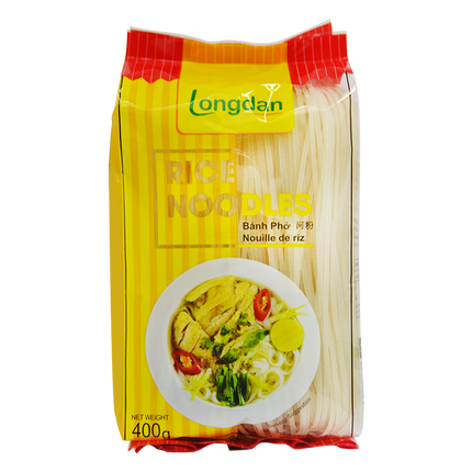 Longdan Rice Noodles 2.5mm 400g (Case 30)