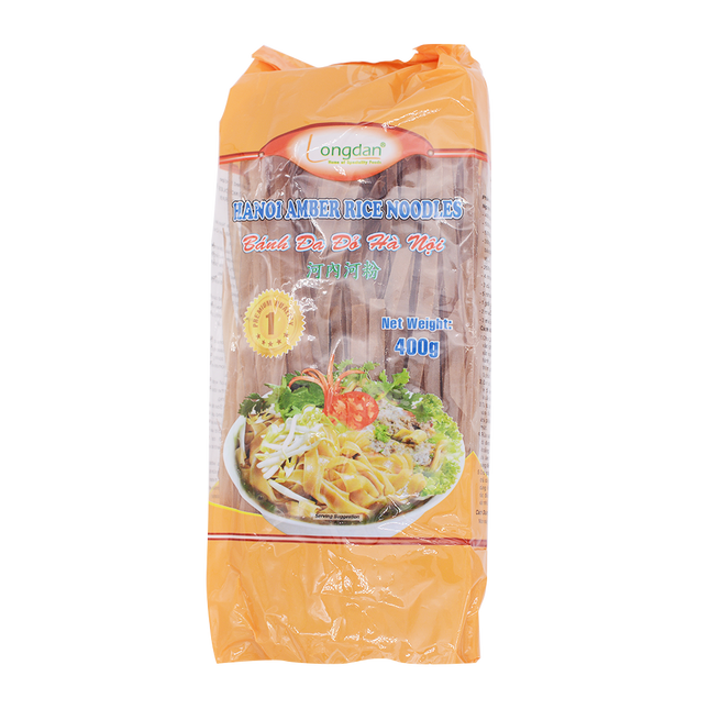 Longdan Hanoi Amber Rice Noodle 400g (Case 30)