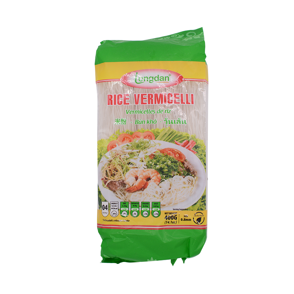 Longdan Rice Vermicelli 0.8mm 400g (Case 30)