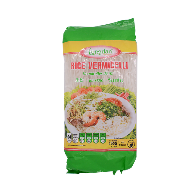 Longdan Rice Vermicelli 0.8mm 400g (Case 30)
