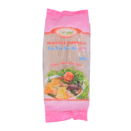 Longdan Hanoi Rice Vermicelli 0.8mm 400g (Case 30)