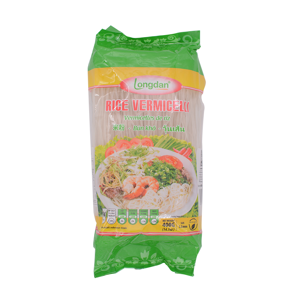 Longdan Rice Vermicelli 1.2mm 400g (Case 30)