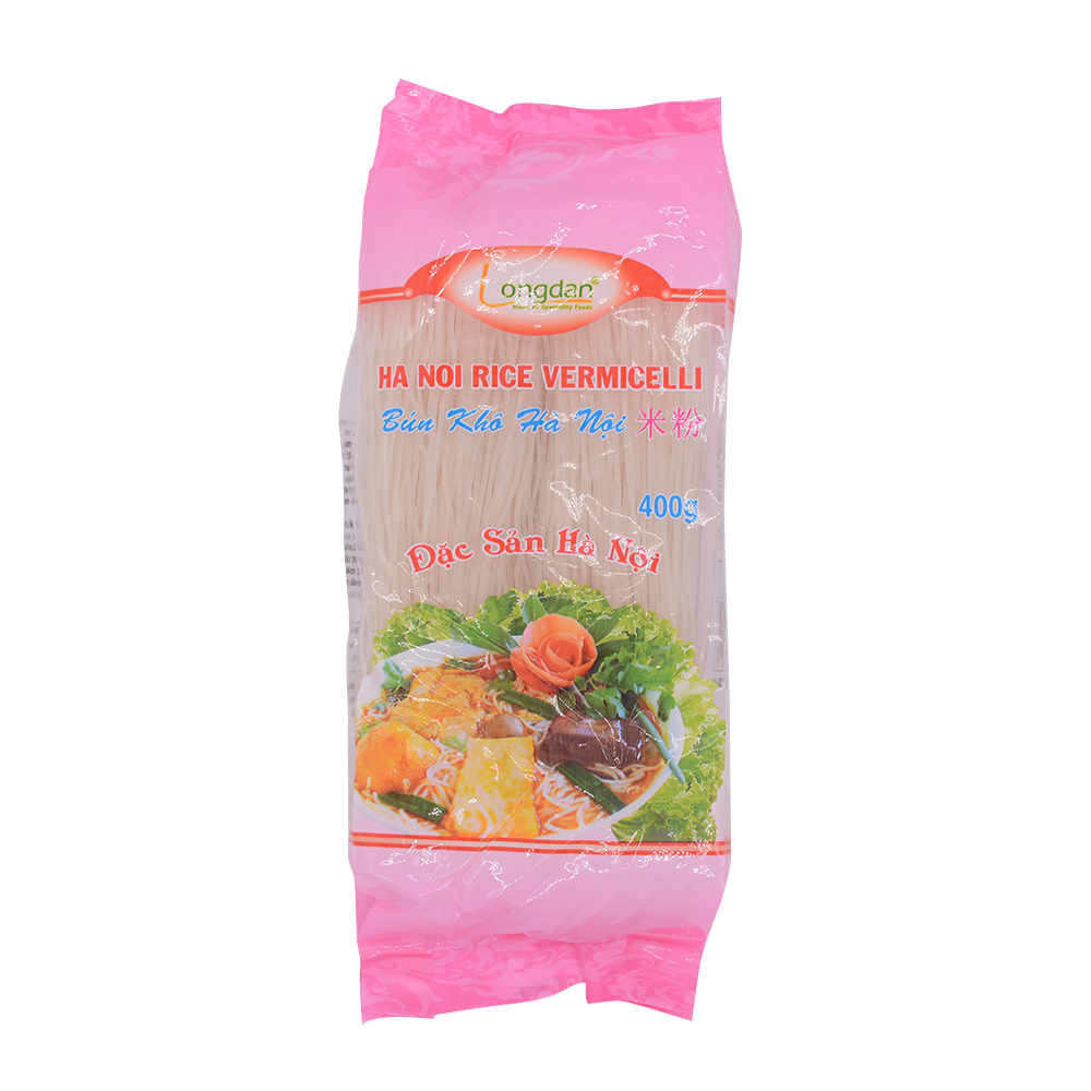 Longdan Hanoi Rice Vermicelli 1.5mm 400G (Case 30)