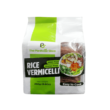 The Plantbase Store Brown rice vermicelli 1mm 250g (Case 20)