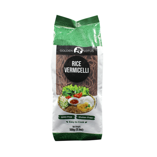 Golden Lotus Brown rice vermicelli 1mm 500g (Case 20)