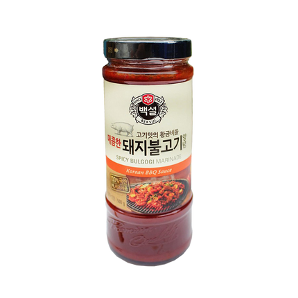 CHEIL JEDANG BBQ Marinade Pork Sauce 500g (Case 12)