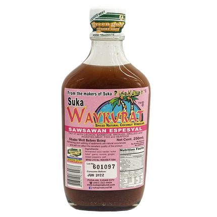 Suka Pinakurat Sweetened - Vinegar 250ml (Case 30)