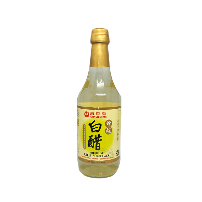 WanJaShan Premium Rice Vinegar 600ml (Case 12)