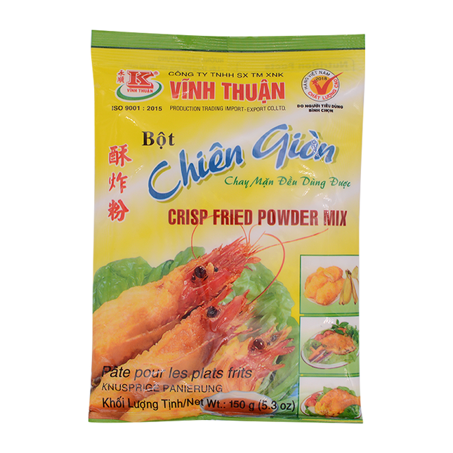 Vinh Thuan Crispy Fried Powder Mix 150g (Case 60)